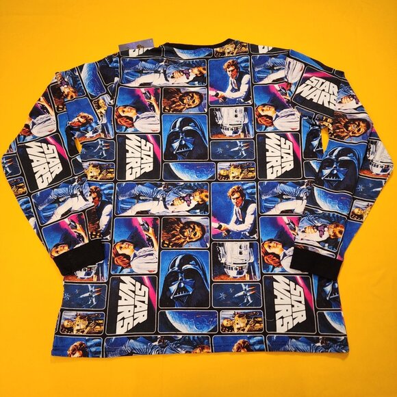 Cakeworthy Star Wars PJ's Set Blue Pajamas Size XL NEW - Picture 7 of 12